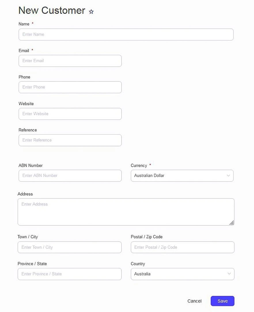 Balnzed signup preview