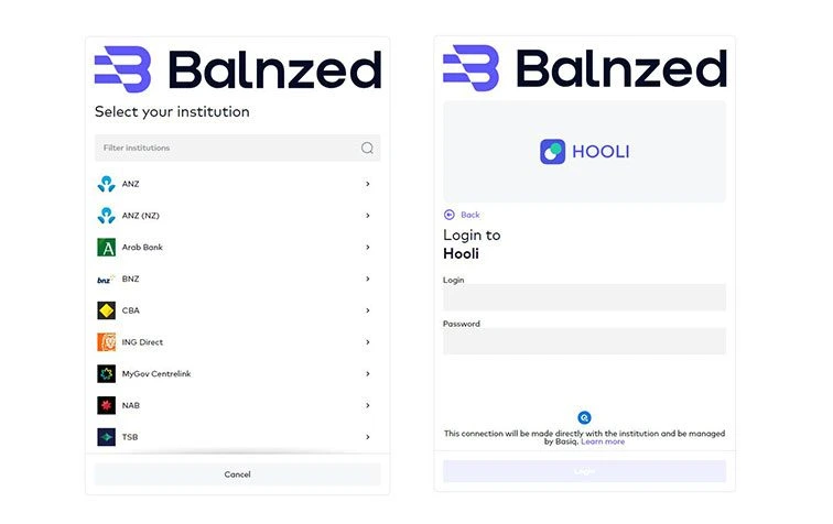Balnzed signup preview