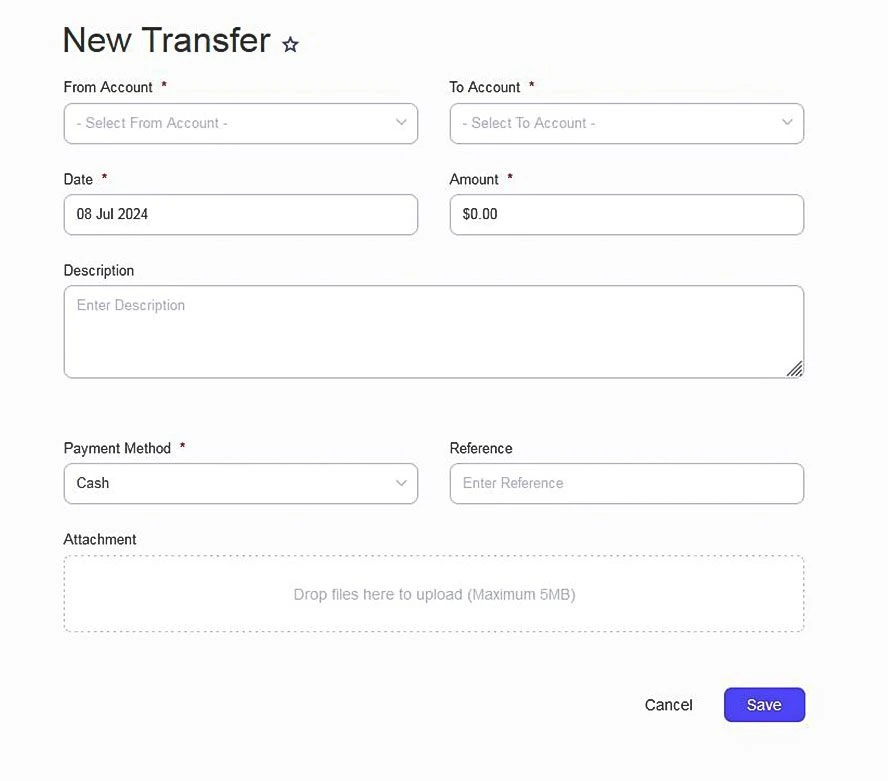 Balnzed signup preview