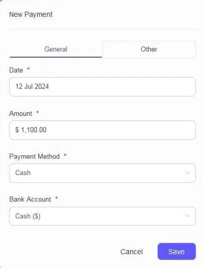Balnzed signup preview