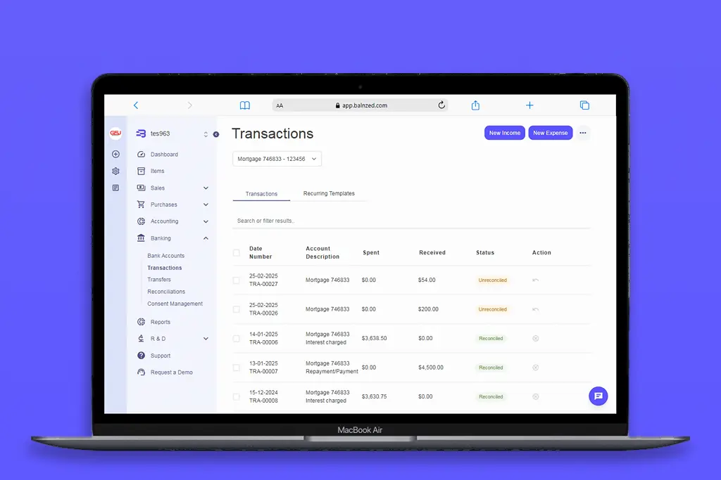 Bank Reconciliation 