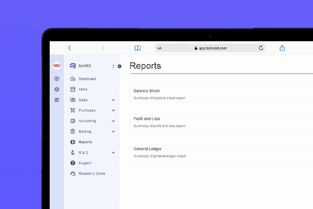 Smart Financial Reports
