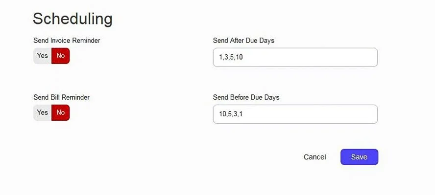 Scheduling balnzed-scheduling